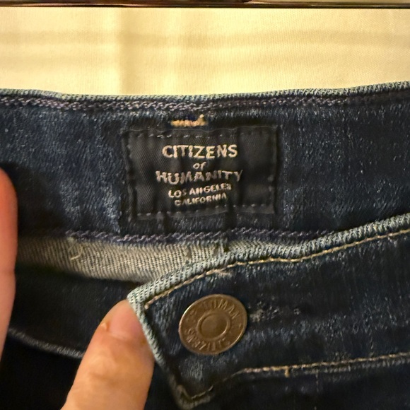Citizens Of Humanity Dark Blue Slim Jeans - Picture 2 of 10